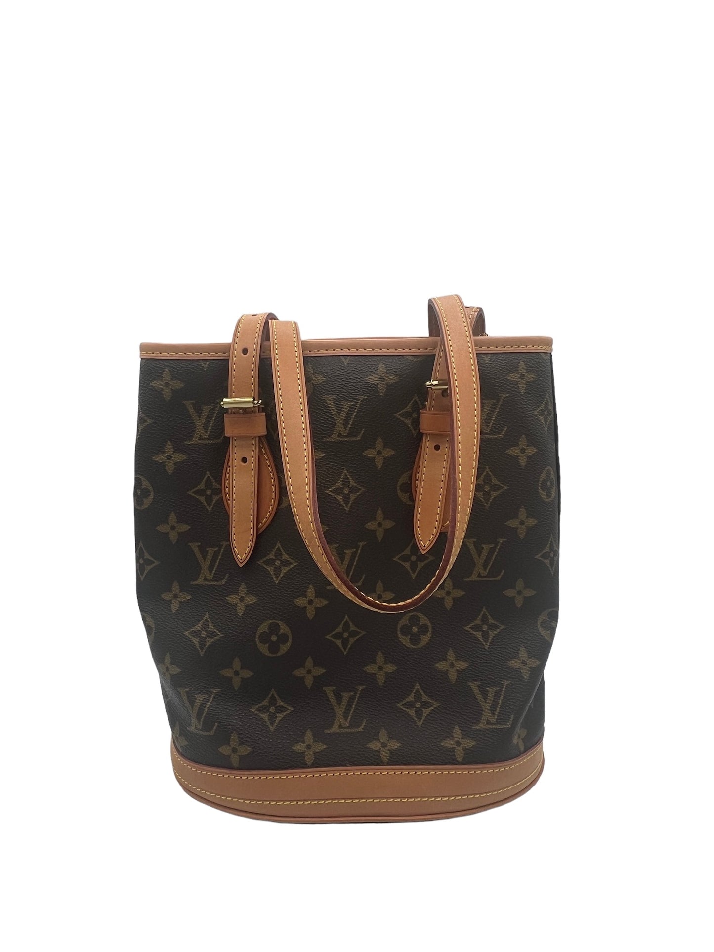 LOUIS VUITTON - Monogram Canvas Bucket PM Shoulder Bag