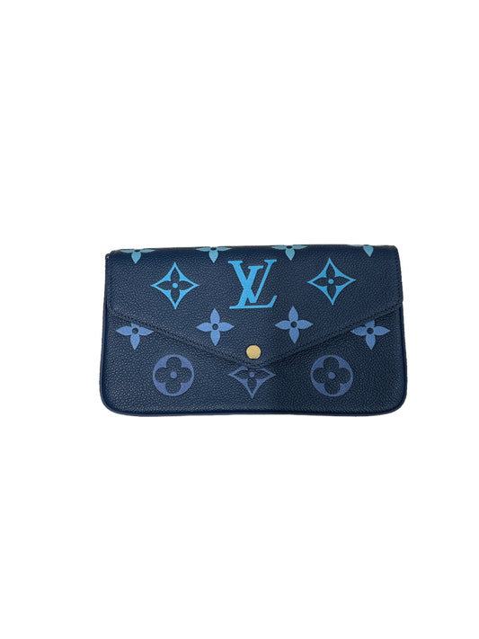 LOUIS VUITTON - Blue Gradient Giant Monogram Felicie Pochette