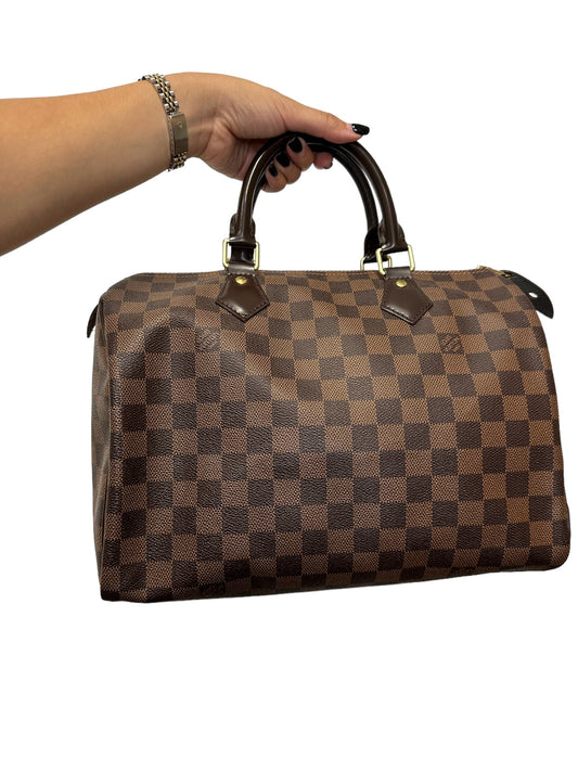 LOUIS VUITTON - Damier Ebene Canvas Speedy 30