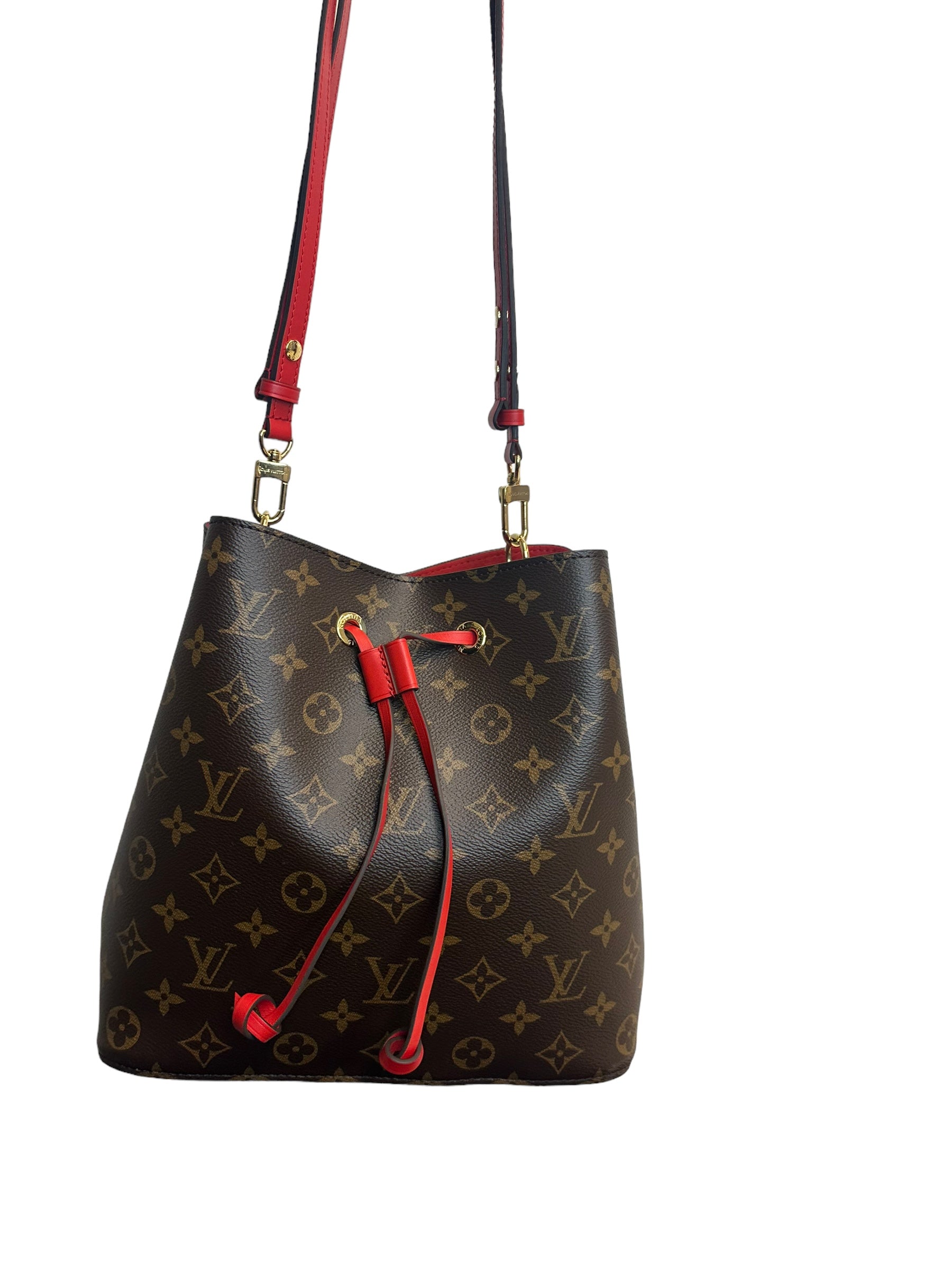 LOUIS VUITTON - Bolso Poppy Monogram Canvas NéoNoé MM