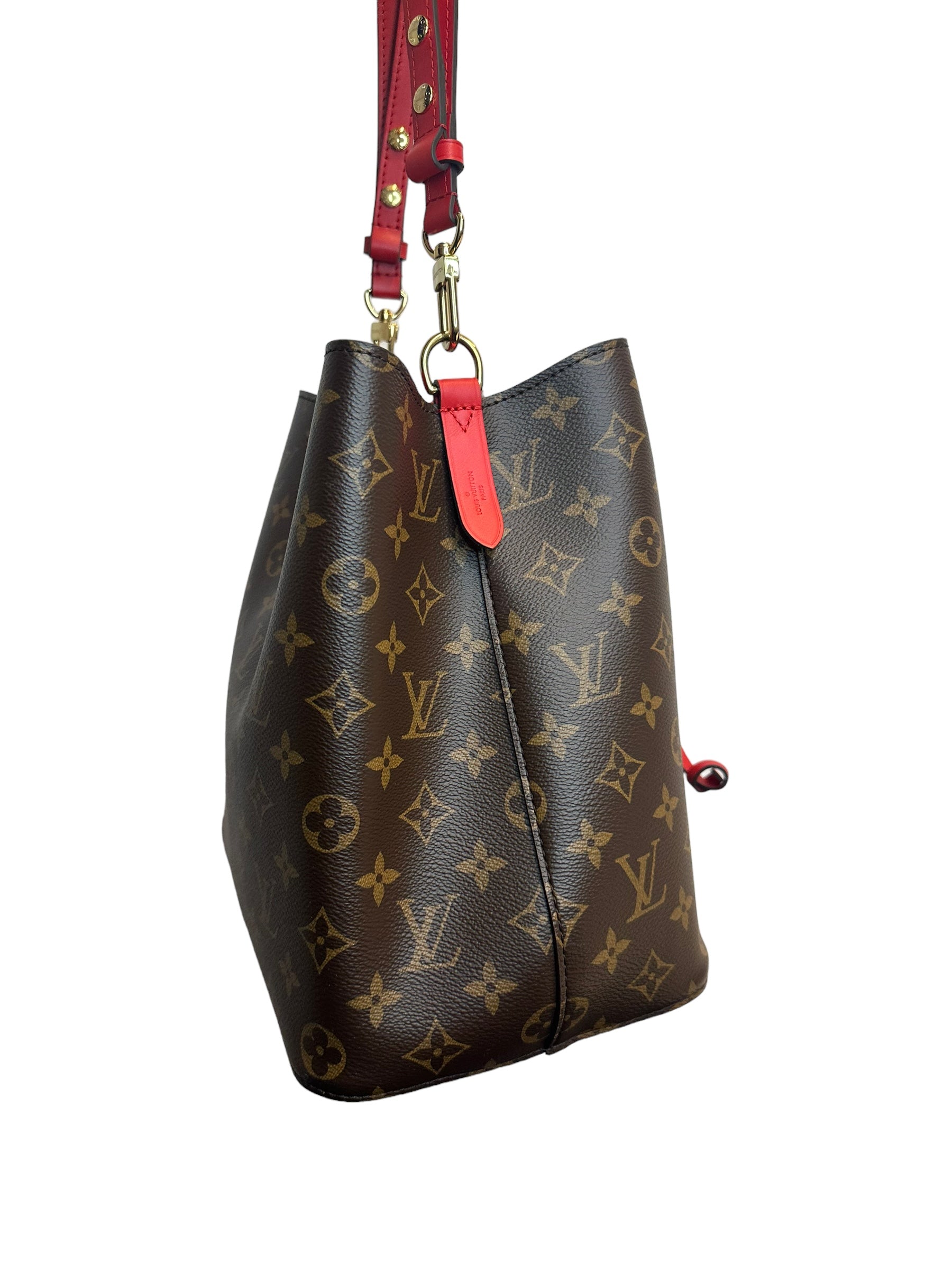 LOUIS VUITTON - Bolso Poppy Monogram Canvas NéoNoé MM
