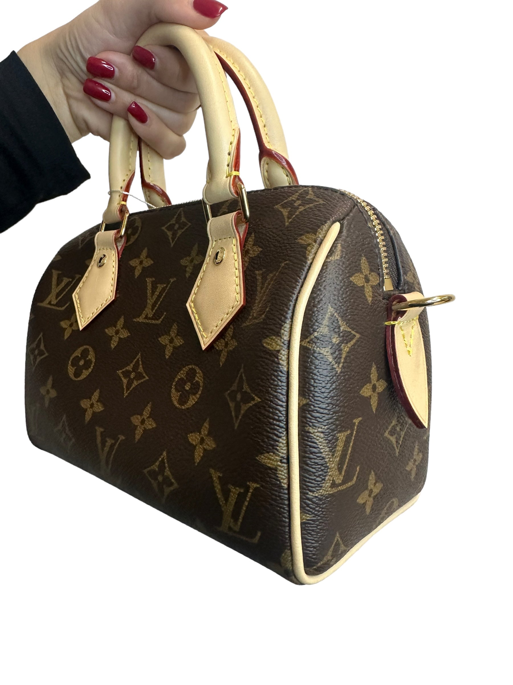 LOUIS VUITTON - Bandoulière Speedy de lona con monograma 20