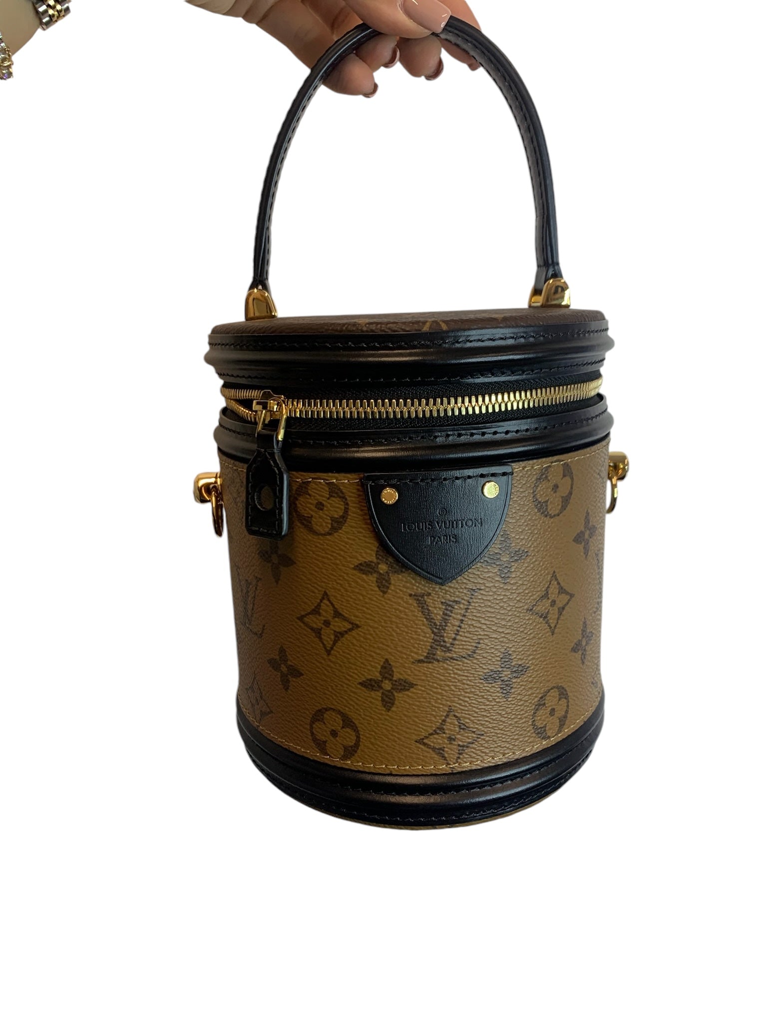 PRE-OWNED Monogram Reverse Canvas Cannes