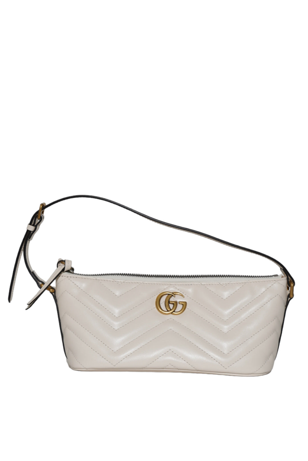 GUCCI - Pochette Marmont Blanco