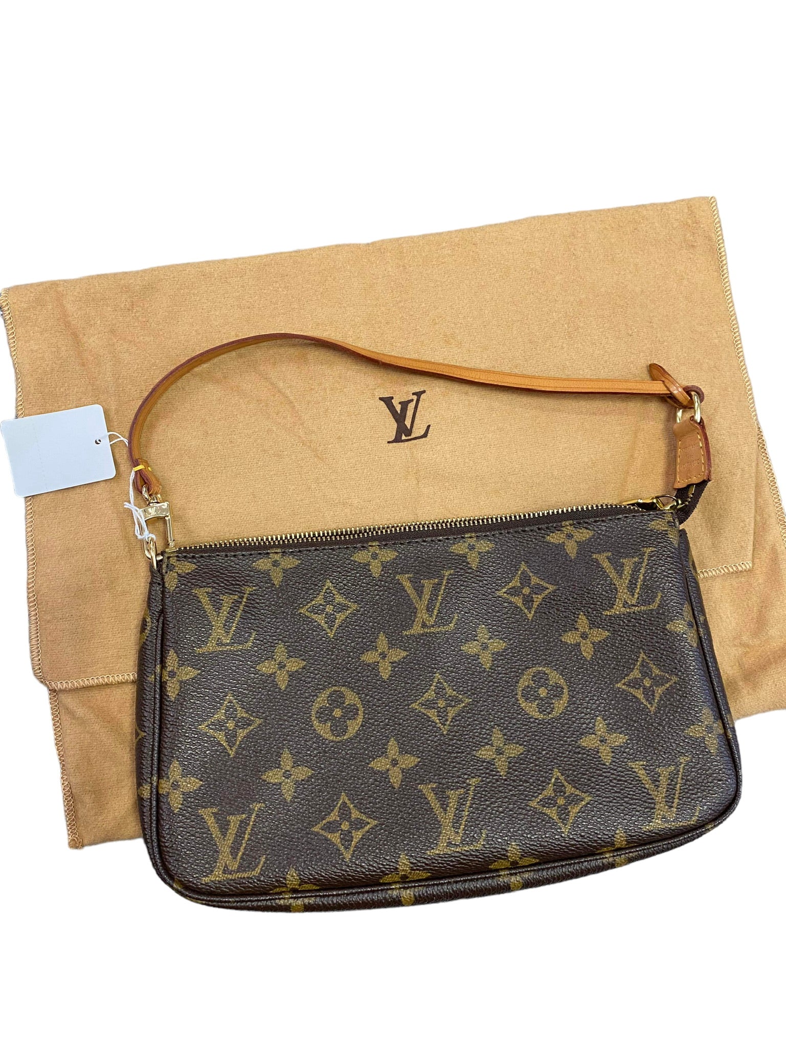 LOUIS VUITTON - Pochette con monograma