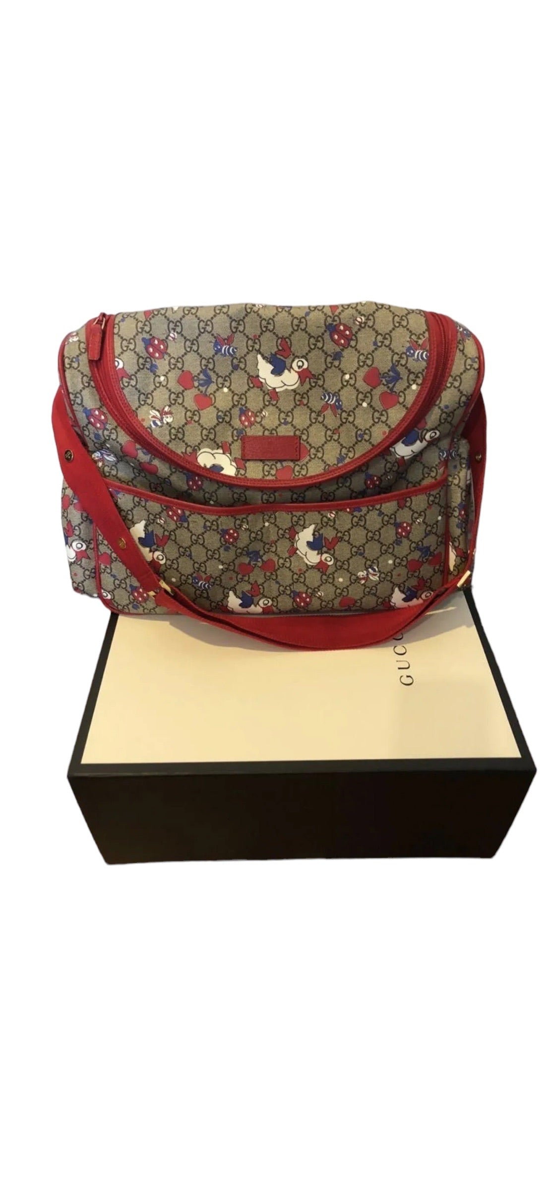 GUCCI - Bolso de pañales rosa