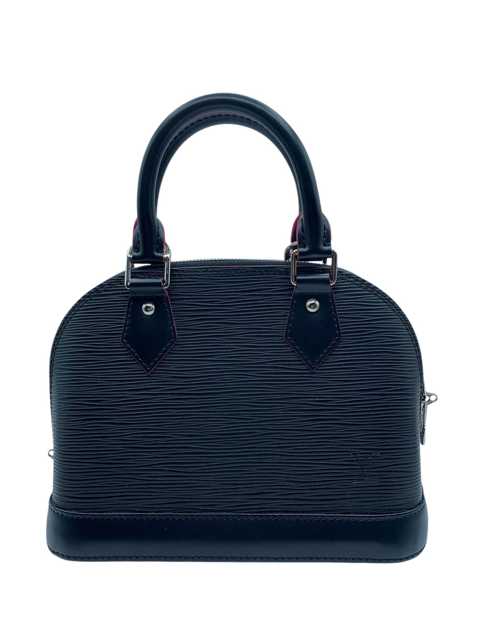 Bolso de hombro LV Alma BB Epi negro de segunda mano