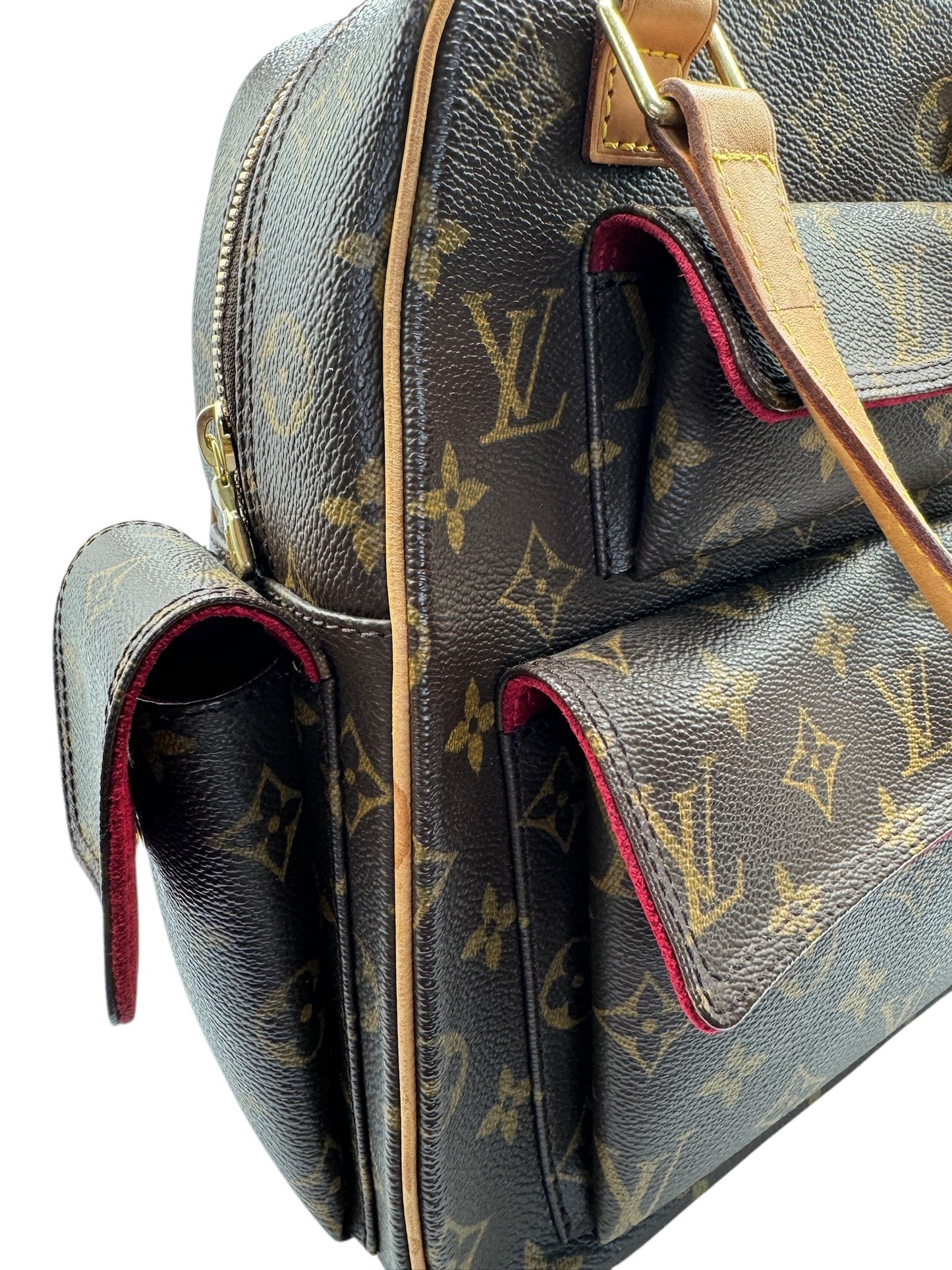 PRE-OWNED LV Excentri-Cite Monogram Canvas Tote Bag