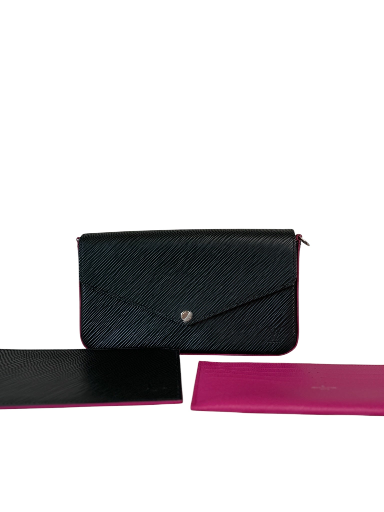 PRE-OWNED LV Felicie Epi Crossbody Bag