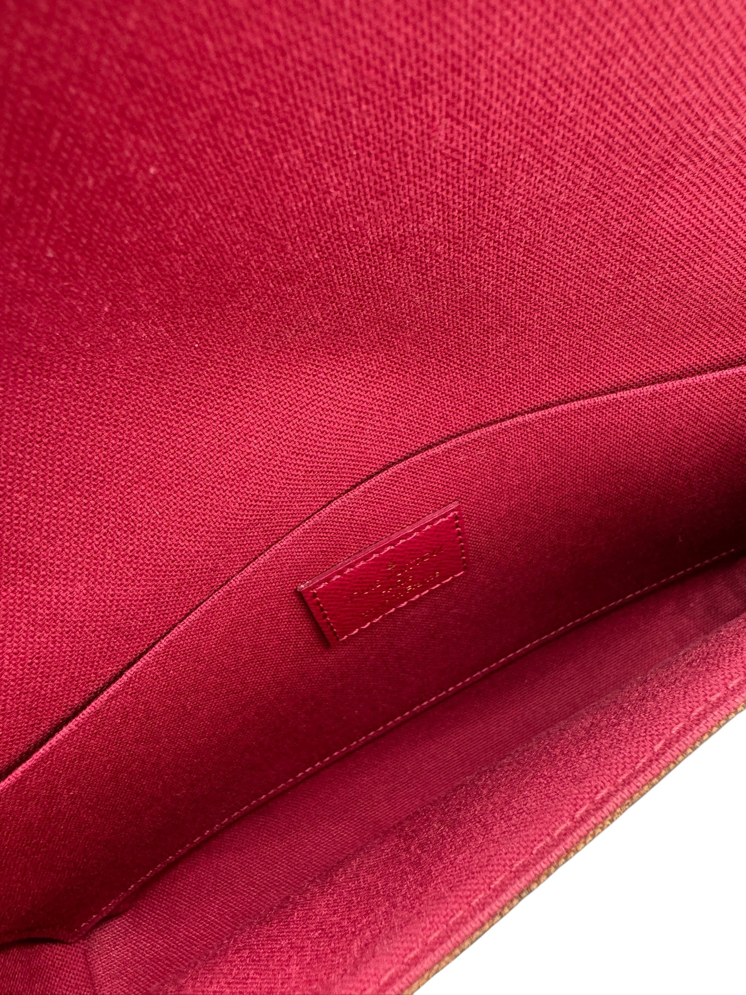 PRE-OWNED LV Felicie Monogram Canvas Crossbody Bag