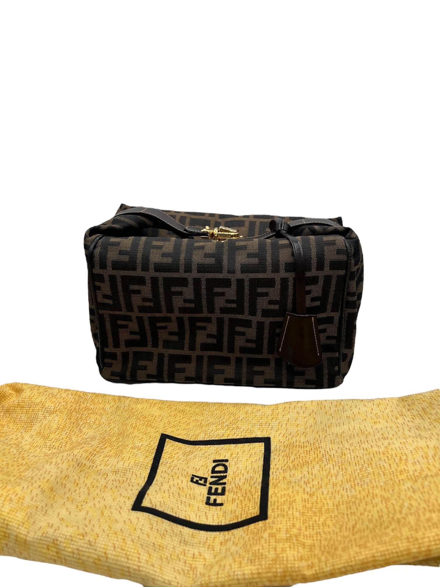 FENDI - Jacquard Leather Zucca Handbag