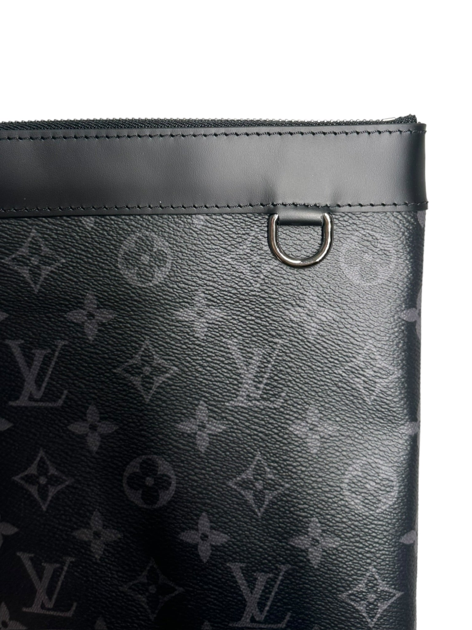 LOUIS VUITTON - Pochette Discovery con monograma Eclipse