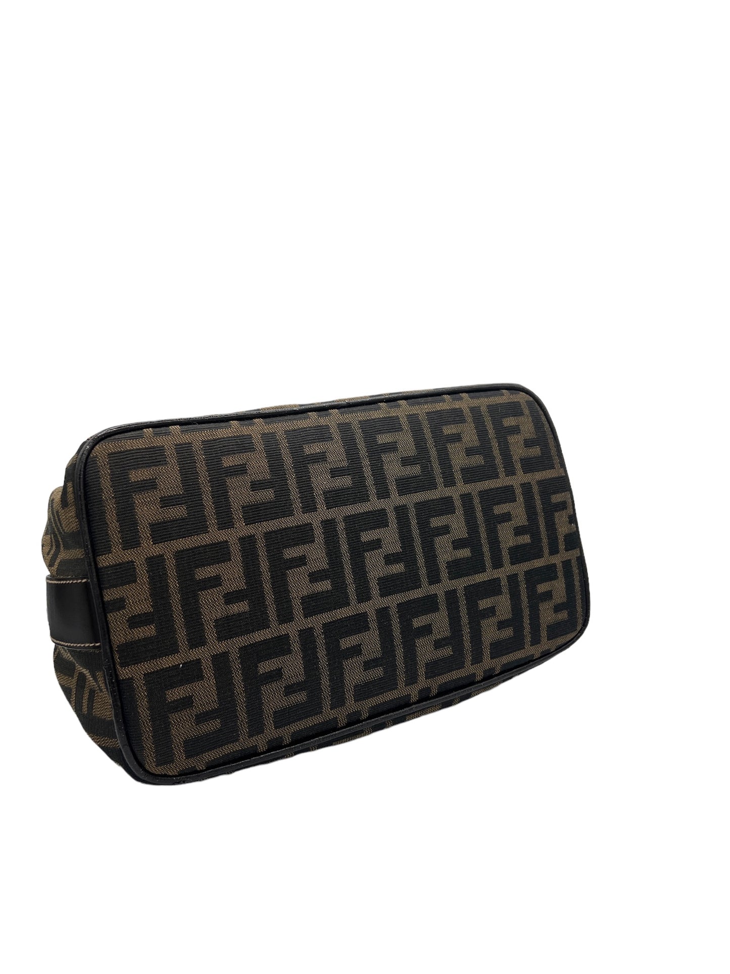 FENDI - Jacquard Leather Zucca Handbag