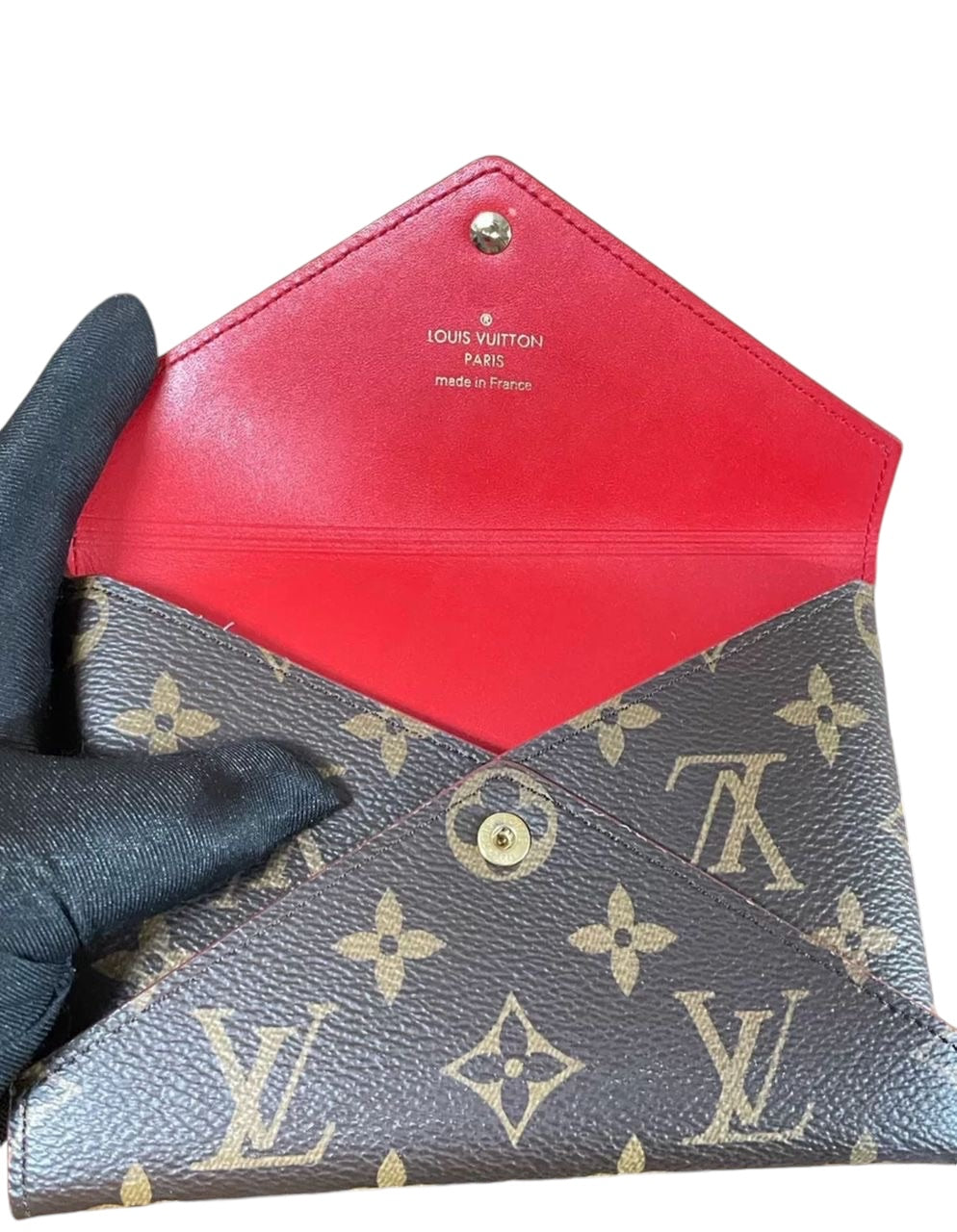 PRE-OWNED LV Monogram Canvas Pochette Kirigami Clutches