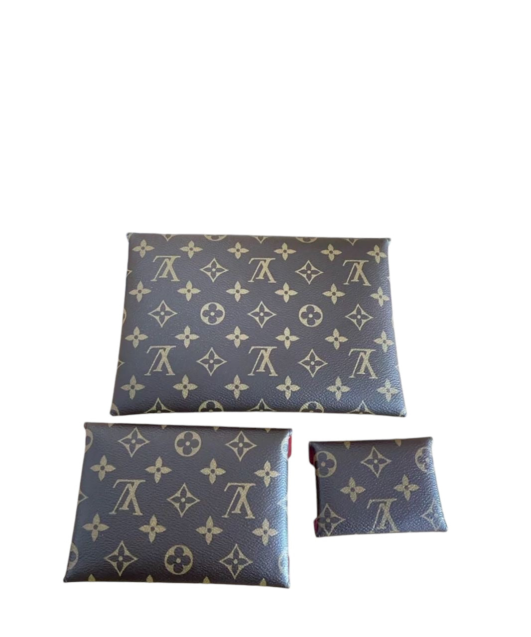 PRE-OWNED LV Monogram Canvas Pochette Kirigami Clutches