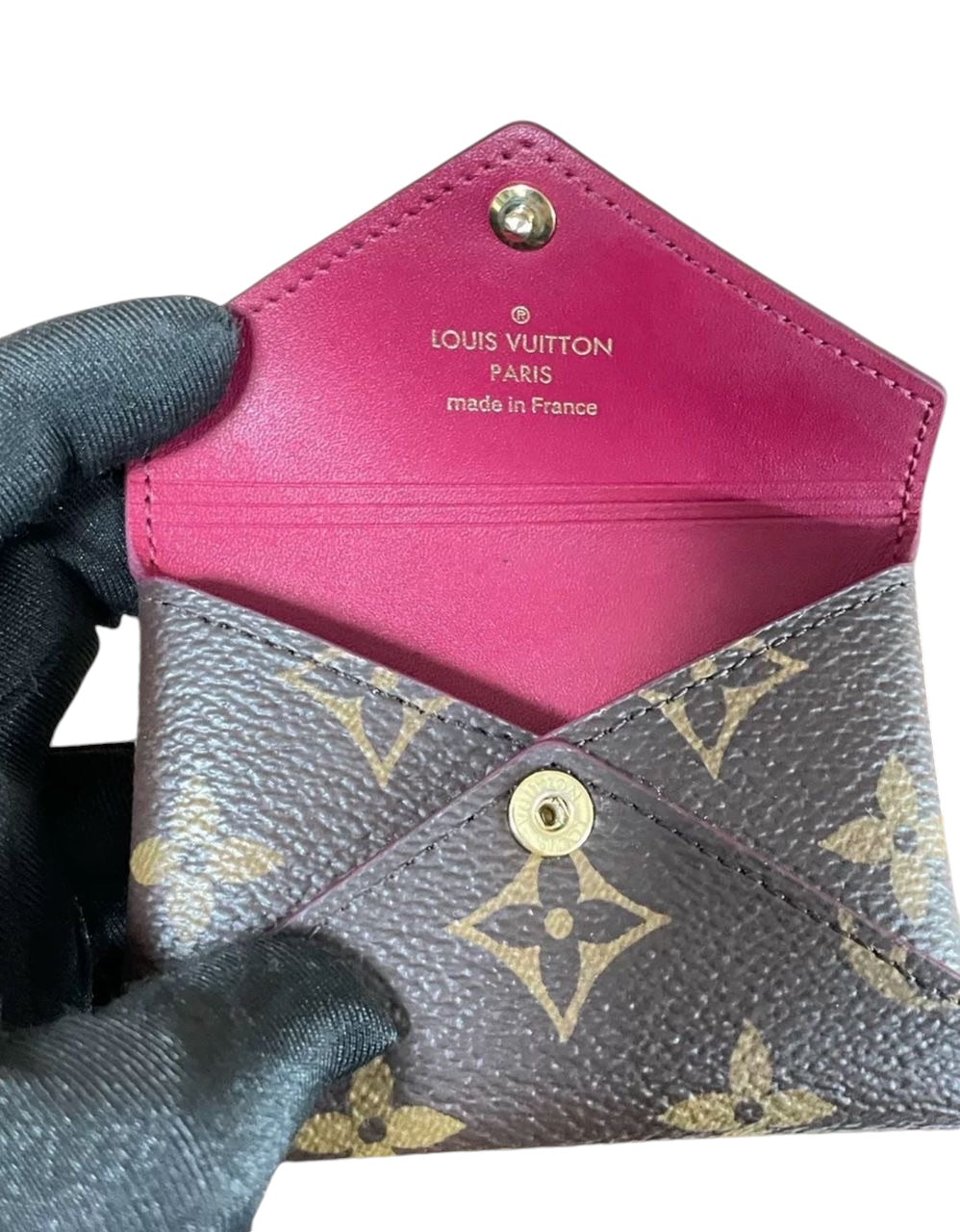 PRE-OWNED LV Monogram Canvas Pochette Kirigami Clutches