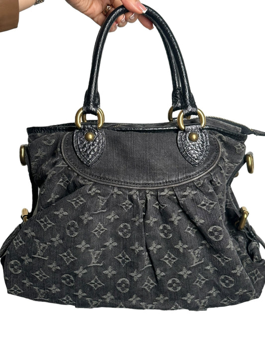 LOUIS VUITTON - Black Monogram Neo Cabby MM