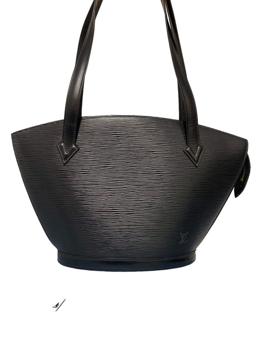 LOUIS VUITTON - Saint Jacques Epi Black Handbag