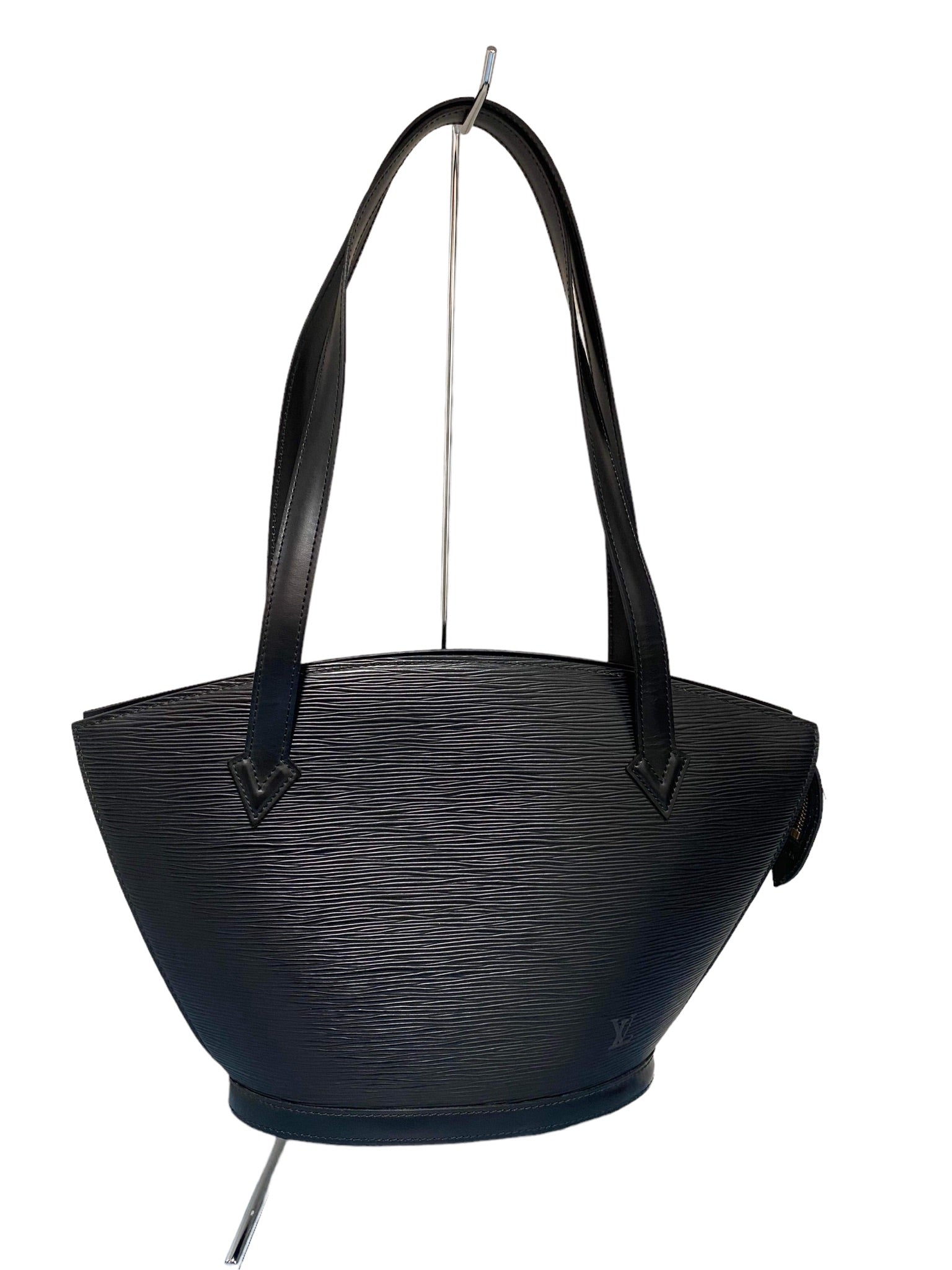 LOUIS VUITTON - Bolso de mano Saint Jacques Epi negro