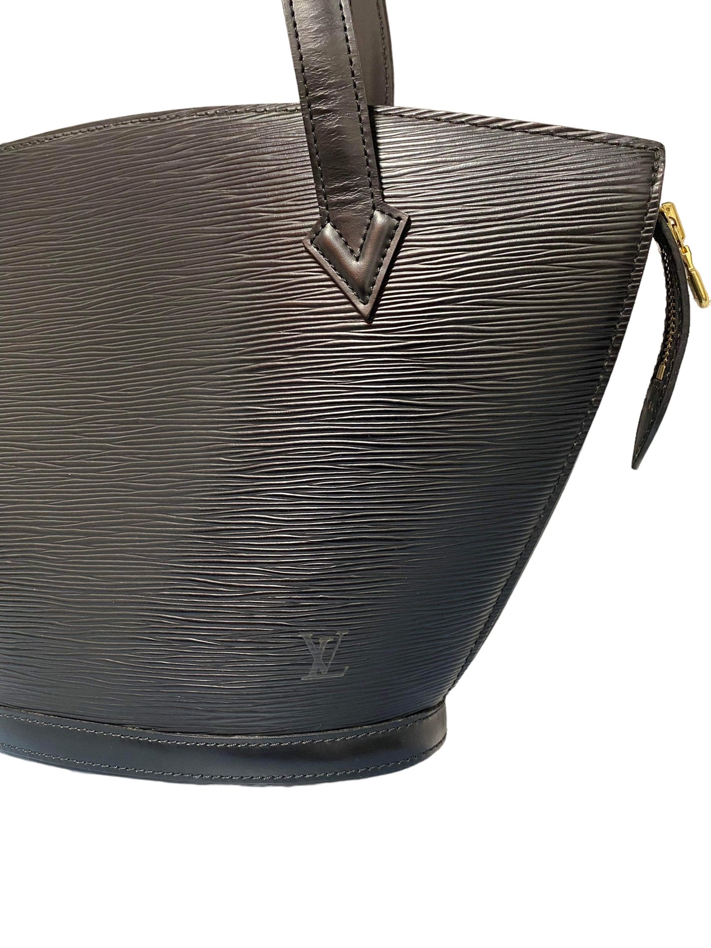 LOUIS VUITTON - Saint Jacques Epi Black Handbag