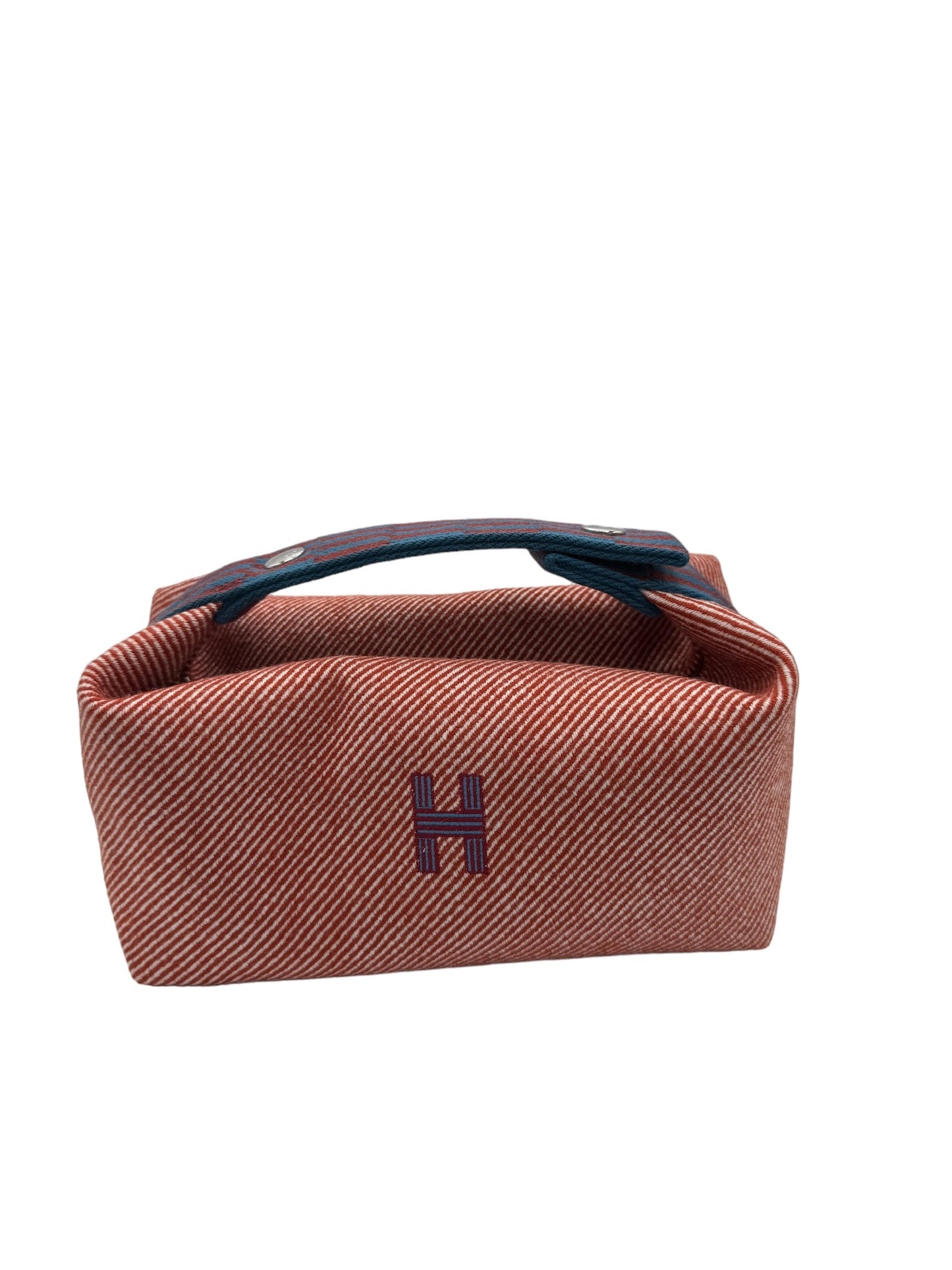 HERMES - Bride a Brac PM Handbag Red White Multi Wool