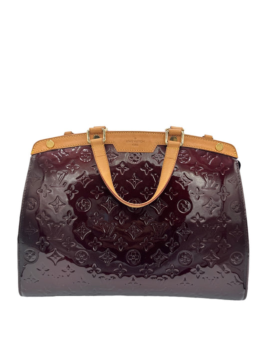 LOUIS VUITTON - Amarante Monogram Vernis Brea MM