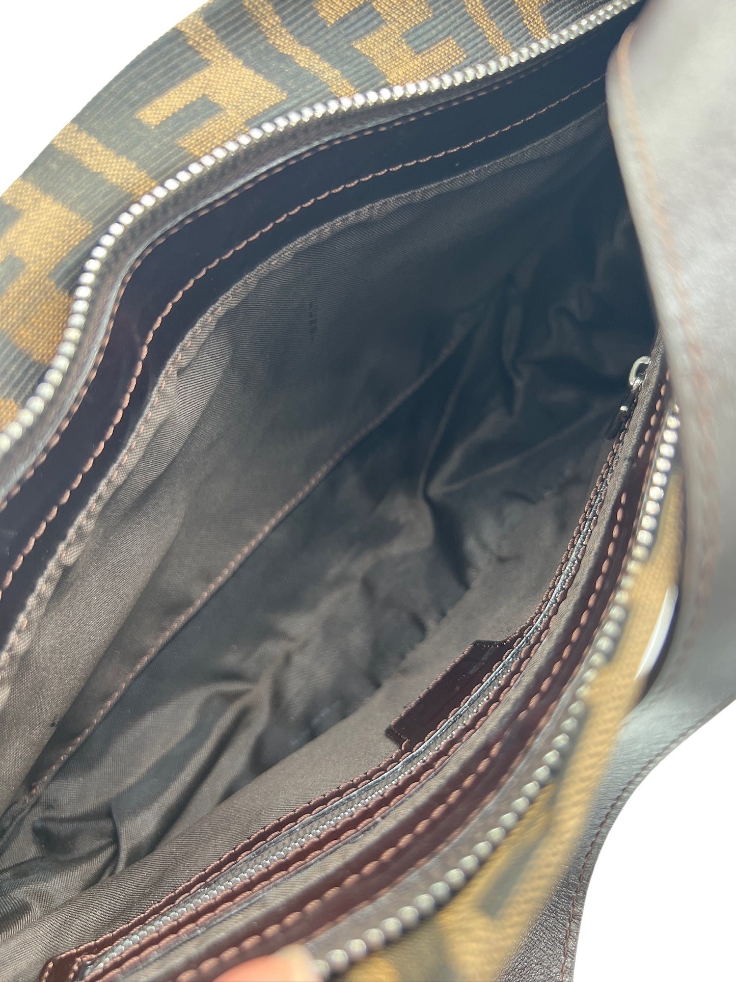 FENDI - Nylon Zucca Shoulder Bag