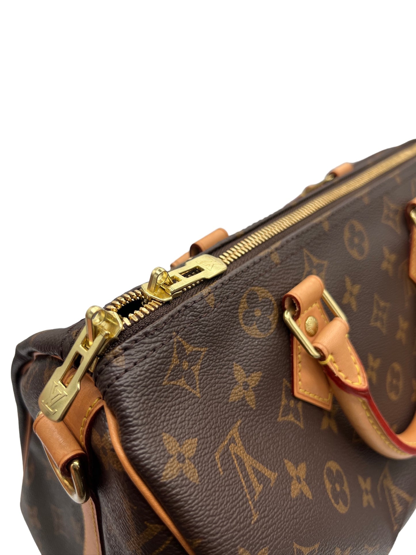 LOUIS VUITTON - Bolso de mano Speedy Bandouliere 30 Monogram