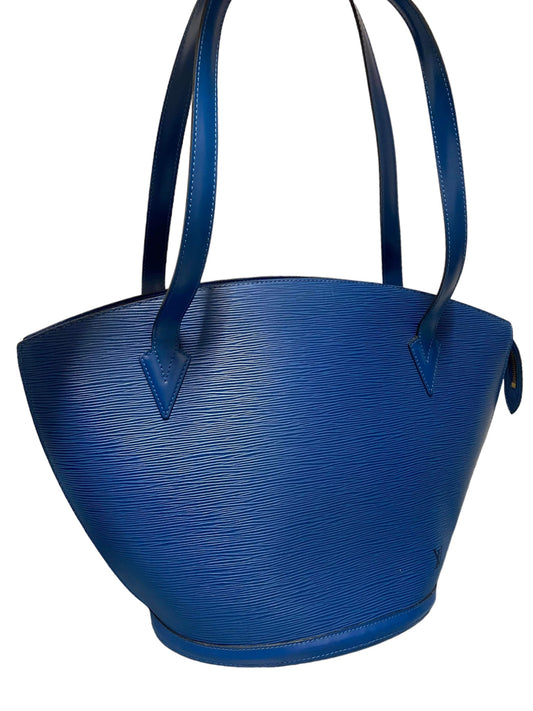 LOUIS VUITTON - Saint Jacques Epi Blue Handbag