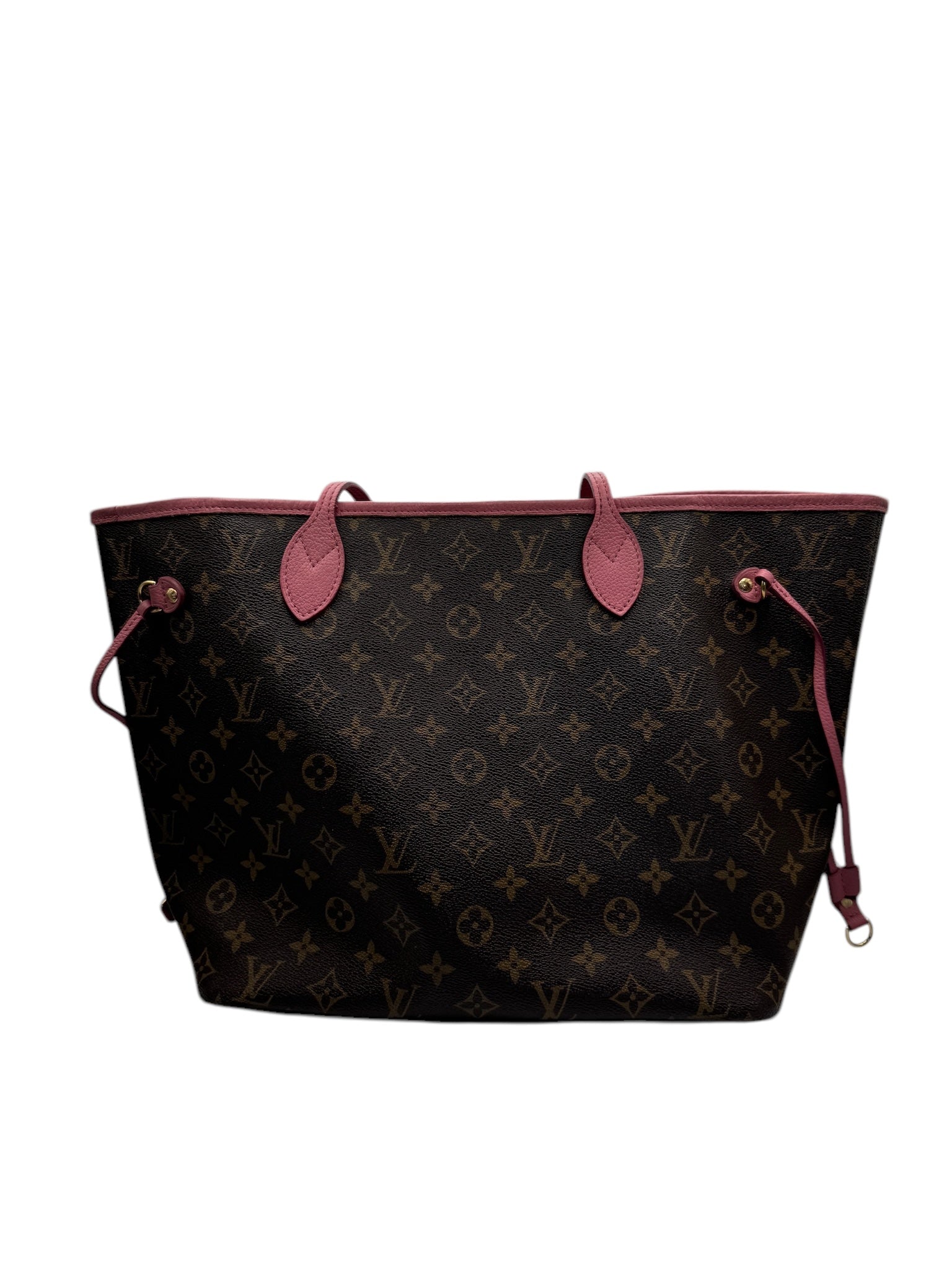 PRE-OWNED LV Articles de Voyage Neverfull MM Rose Shoulder Bag
