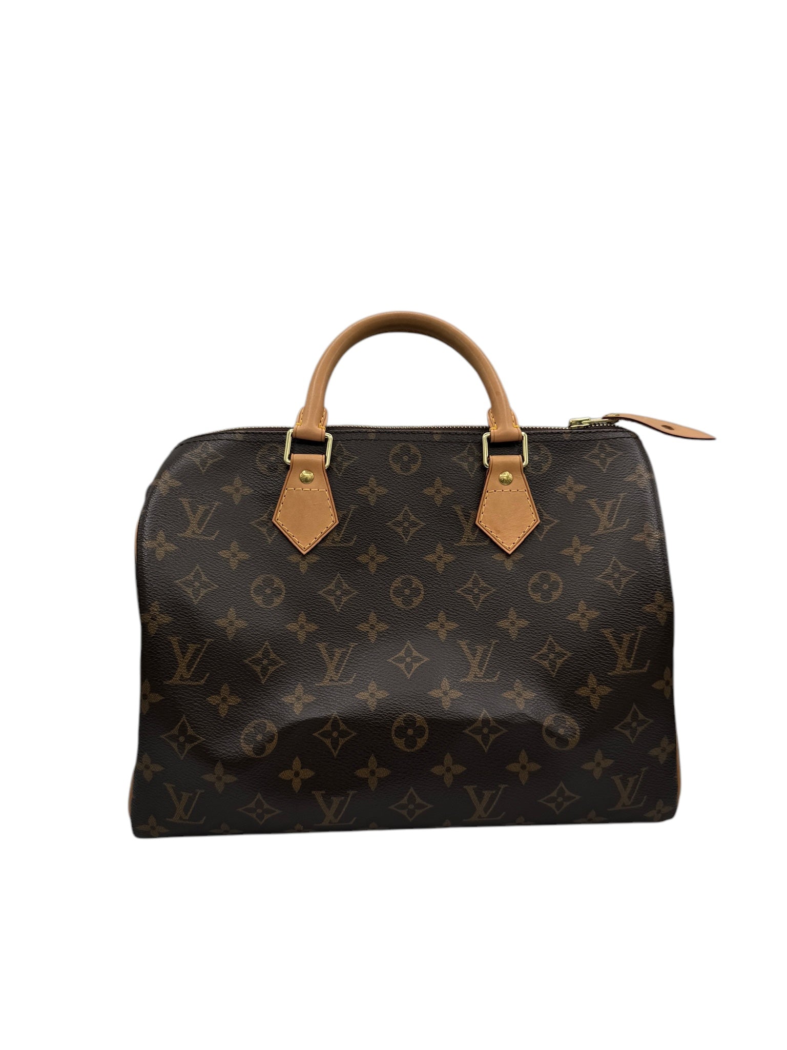 PRE-OWNED LV Speedy 30 Monogram Canvas Tote Bag