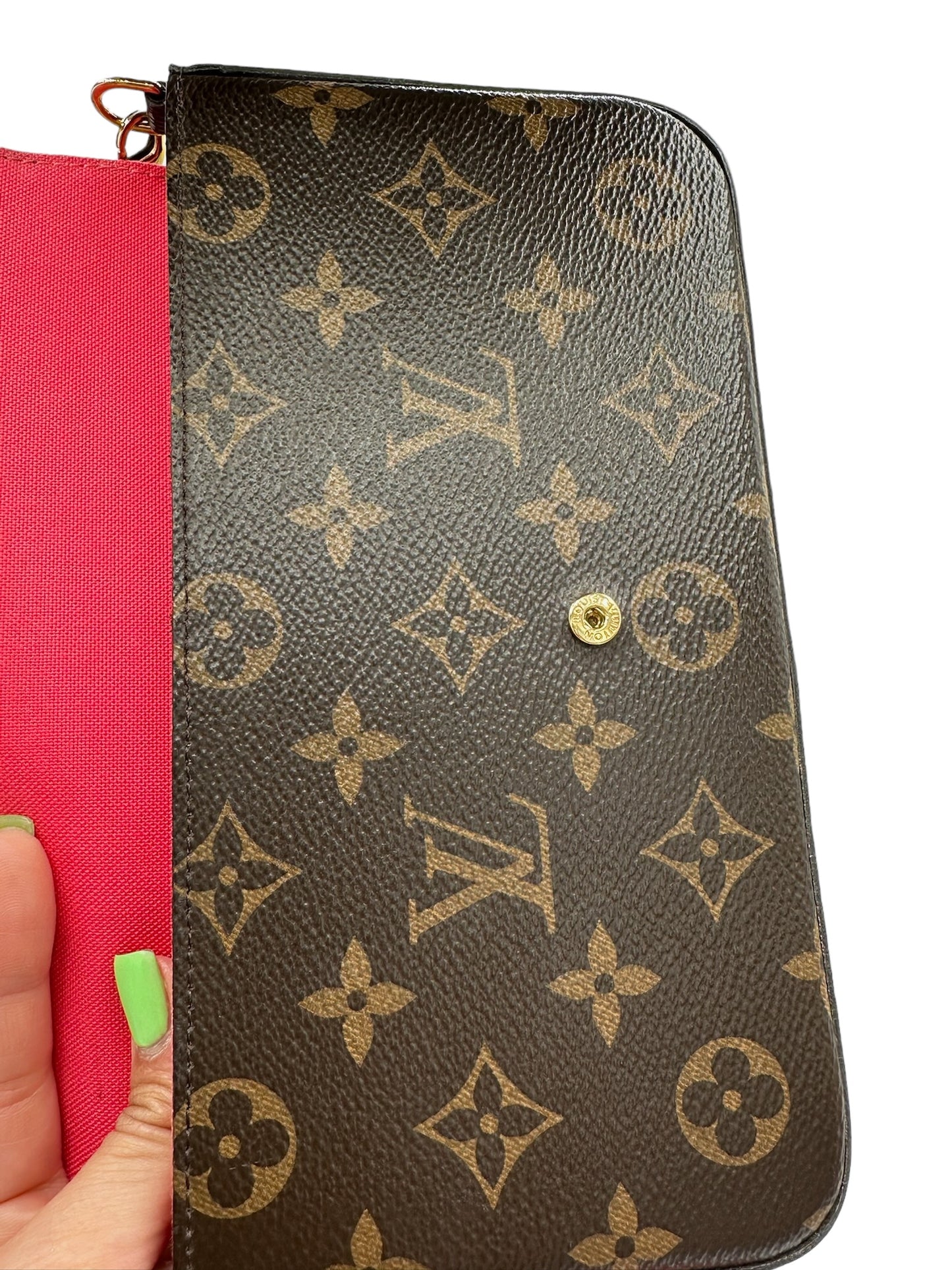 LOUIS VUITTON - Monogram Lovely Birds Pochette Felicie Crossbody Bag