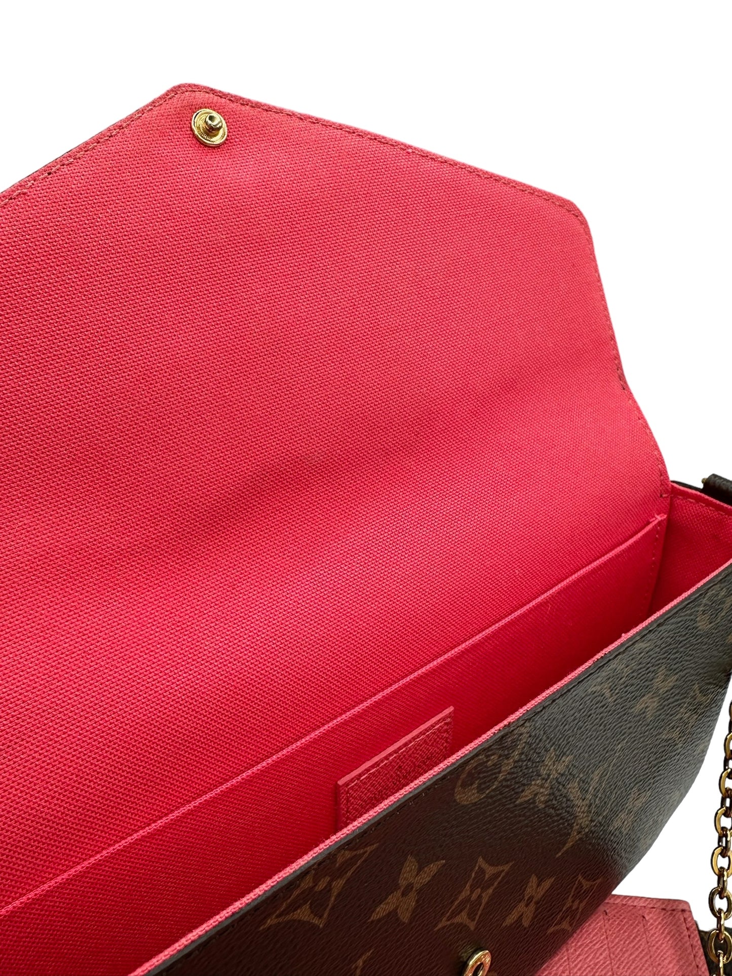 LOUIS VUITTON - Monogram Lovely Birds Pochette Felicie Crossbody Bag