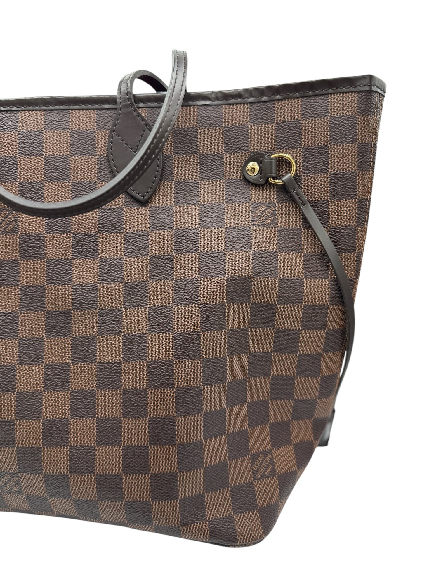 PRE-OWNED LV Neverfull MM Damier Ebene Canvas Tote Bag