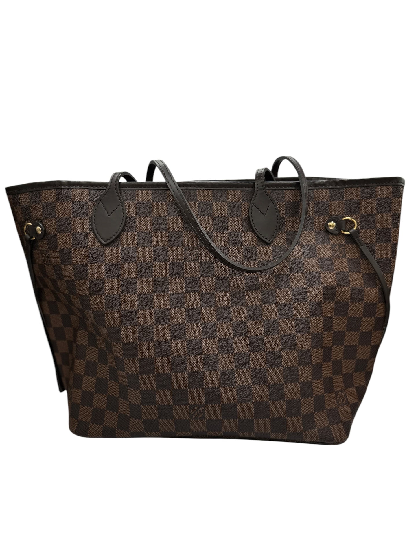 PRE-OWNED LV Neverfull MM Damier Ebene Canvas Tote Bag