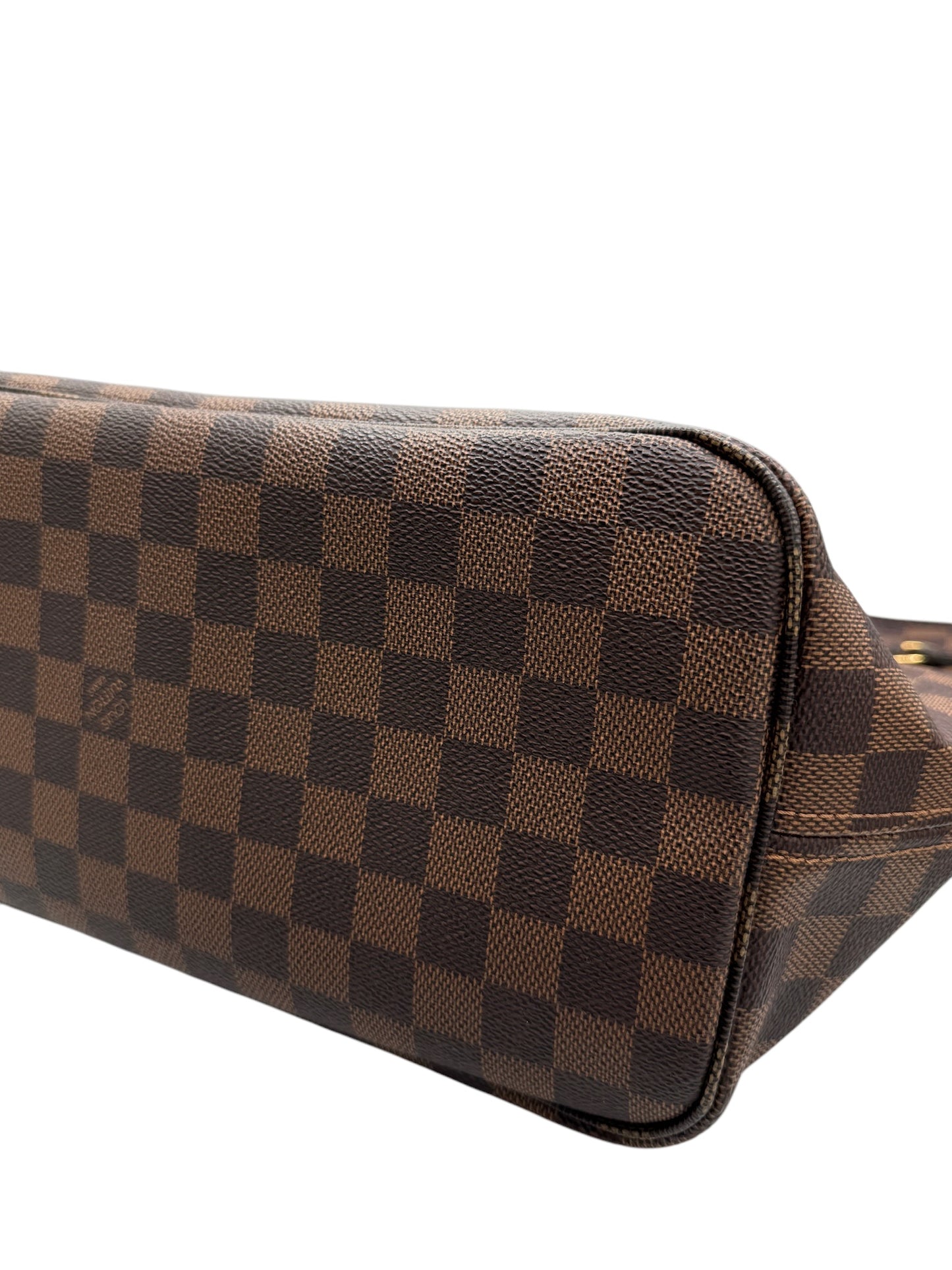 PRE-OWNED LV Neverfull MM Damier Ebene Canvas Tote Bag