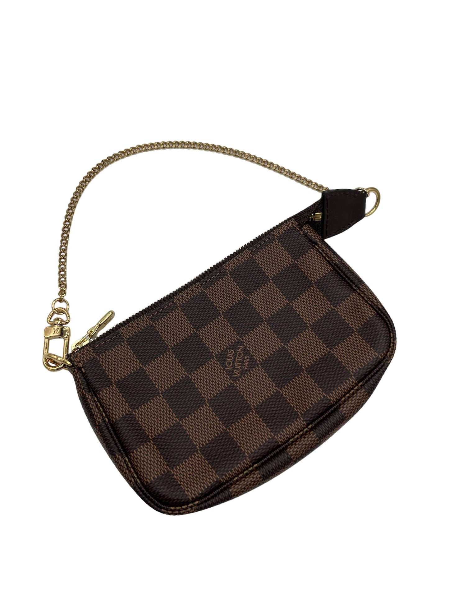 LOUIS VUITTON - Damier Ebene Mini Pochette Accessories