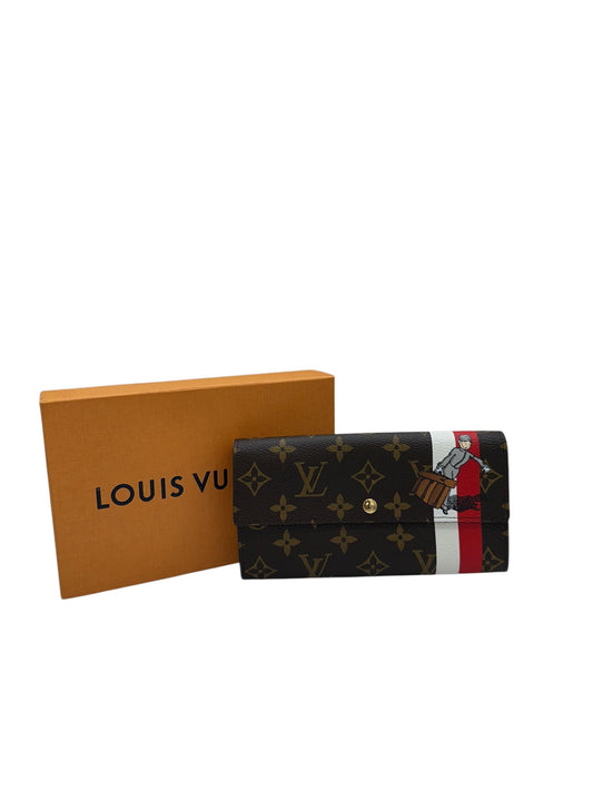 PRE-OWNED LV Monogram Canvas Wallet