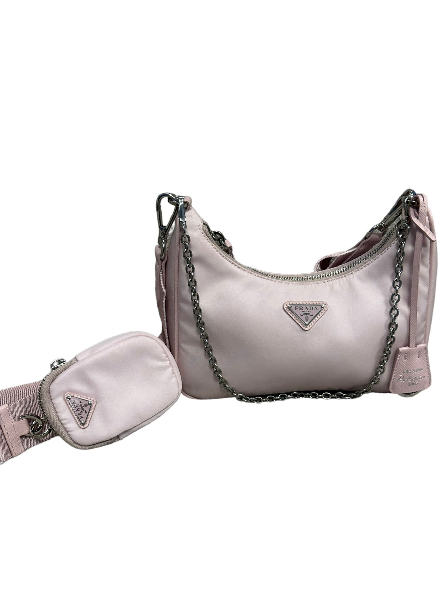 PRADA - Nylon Re-Edition Light Pink