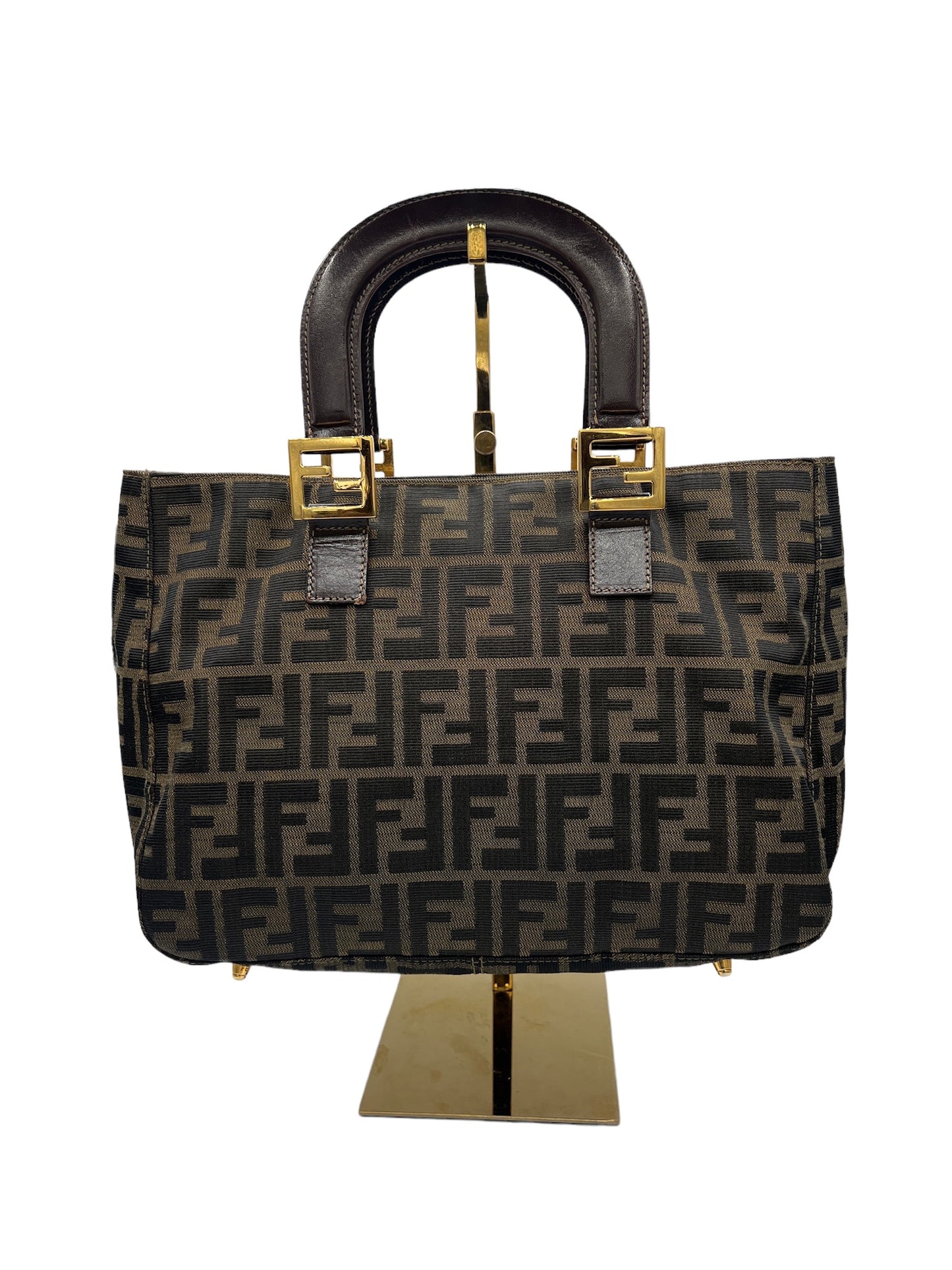 FENDI - Nylon Jacquard FF Zucca Tote Bag