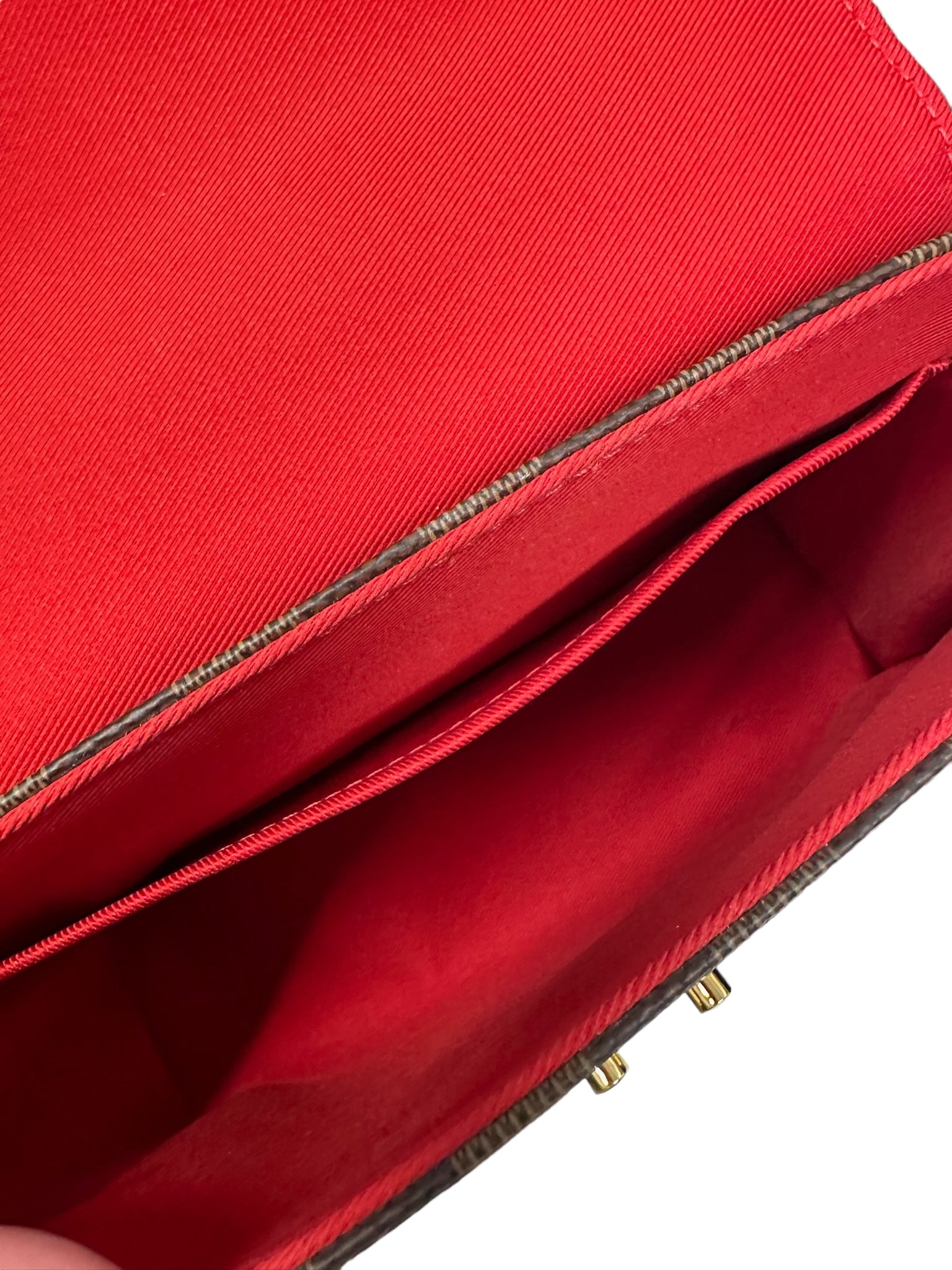 LOUIS VUITTON - Croisette de lona Damier Ebene