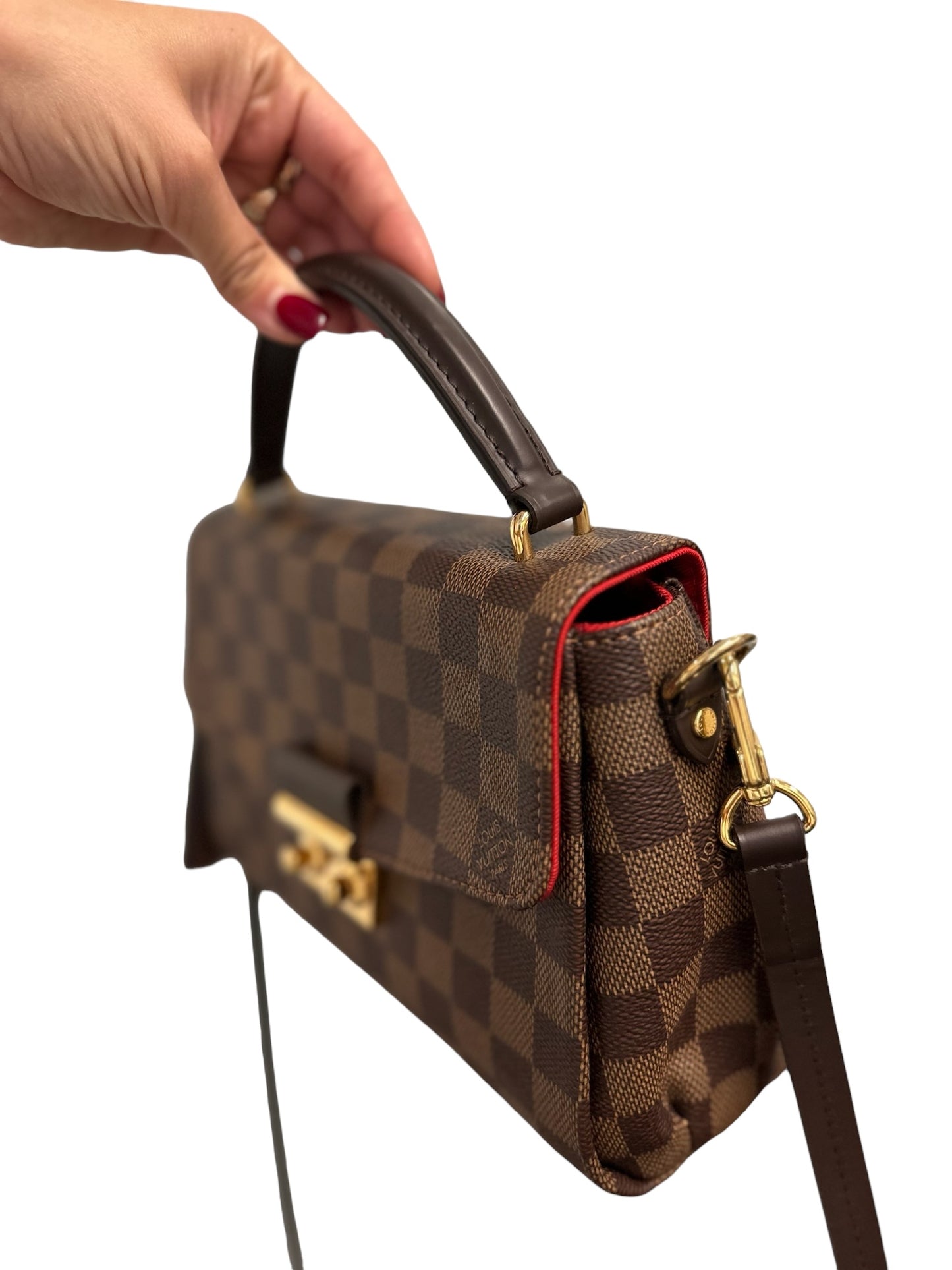 LOUIS VUITTON - Damier Ebene Canvas Croisette