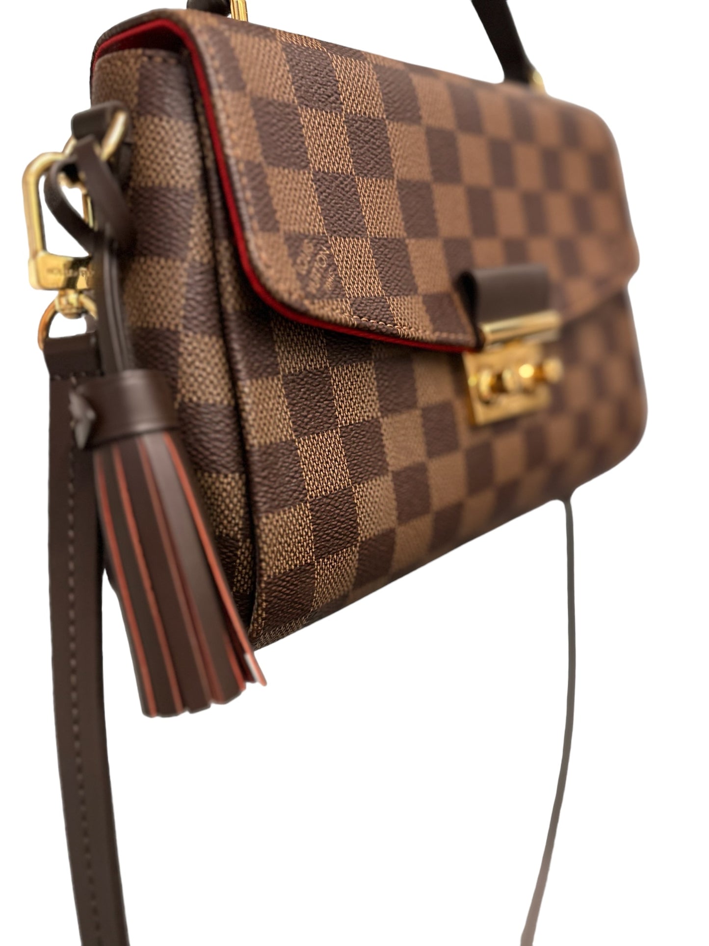 LOUIS VUITTON - Damier Ebene Canvas Croisette