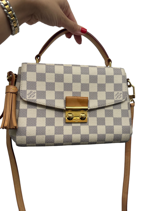 LOUIS VUITTON - Damier Azur Canvas Croisette Bag