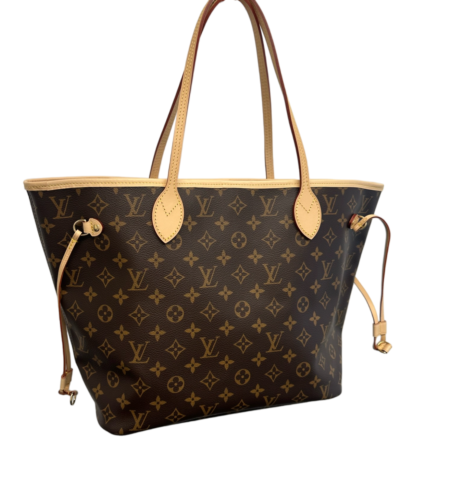 LOUIS VUITTON - Lona con monograma Neverfull MM