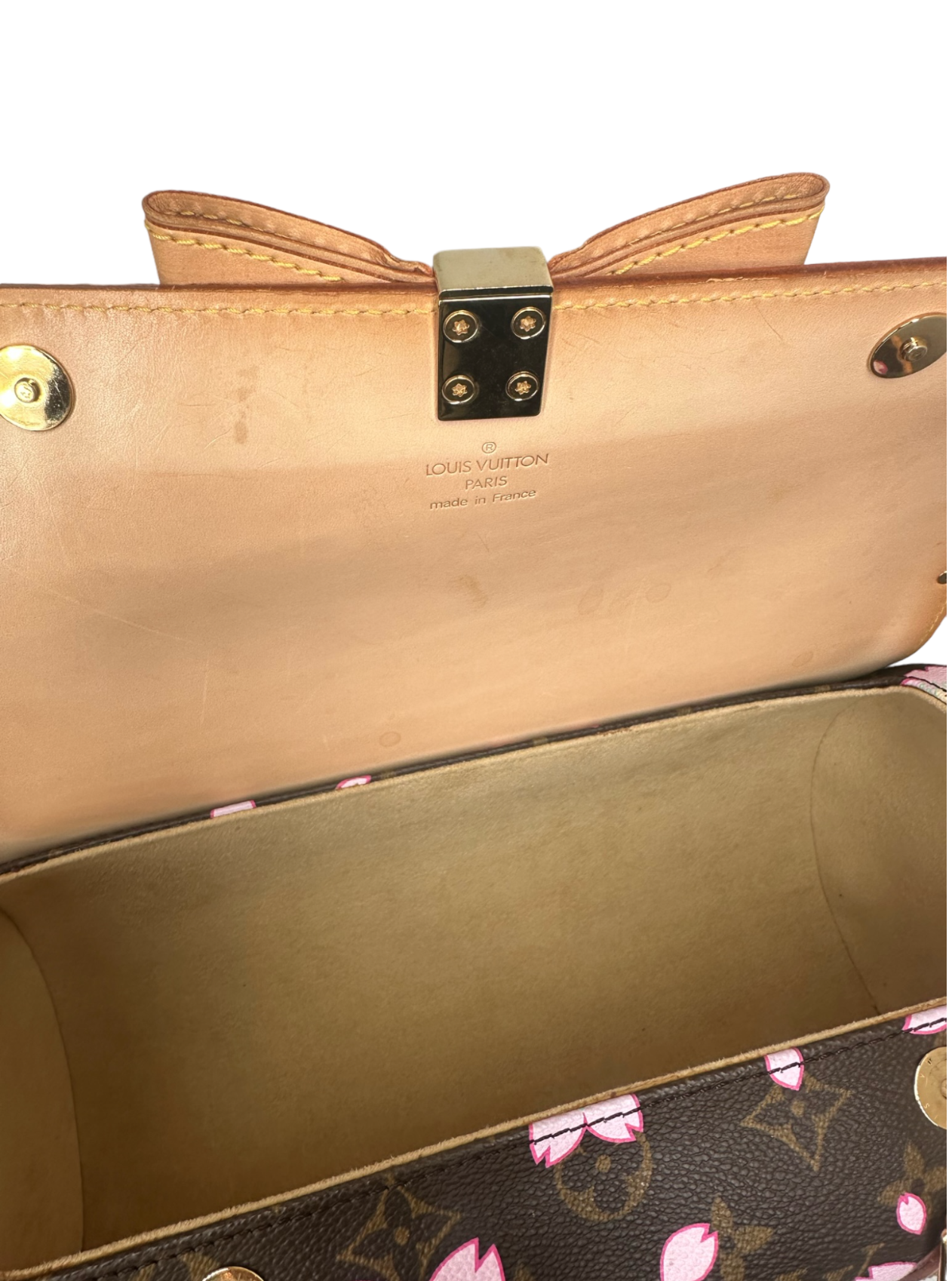 Sold at Auction: Limited Edition Papillon Cherry Blossom Bag, Louis Vuitton