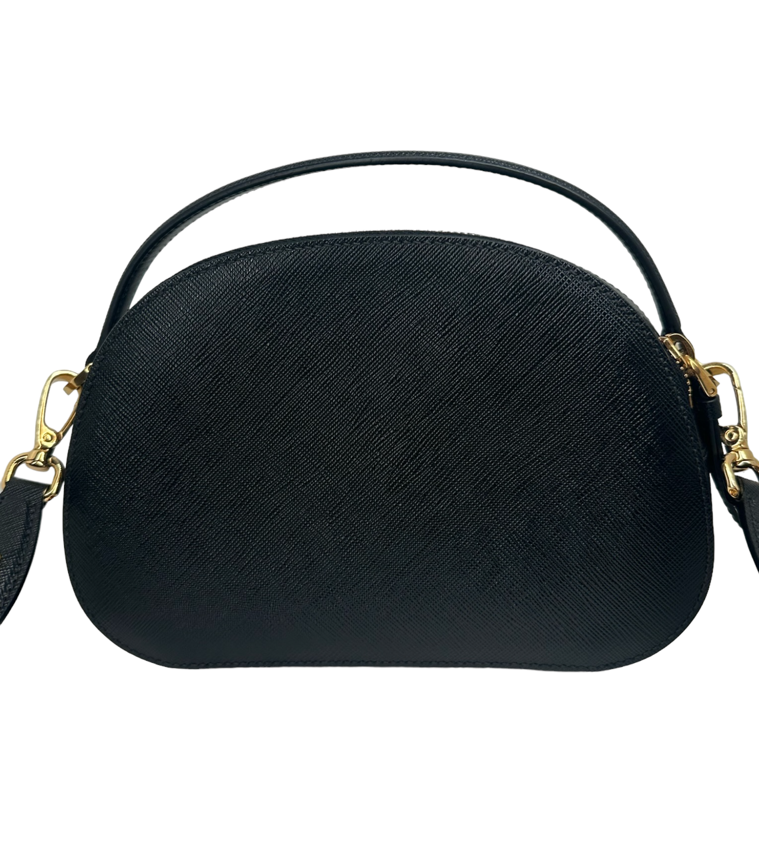PRADA - Black Saffiano Odette Bag