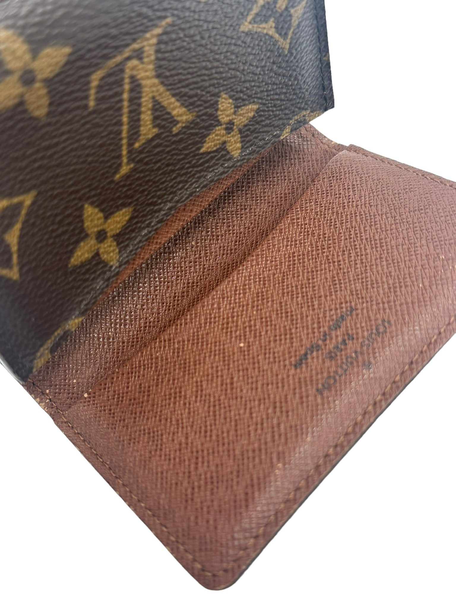 LOUIS VUITTON - Tarjetero con monograma Enveloppe Carte de Visite
