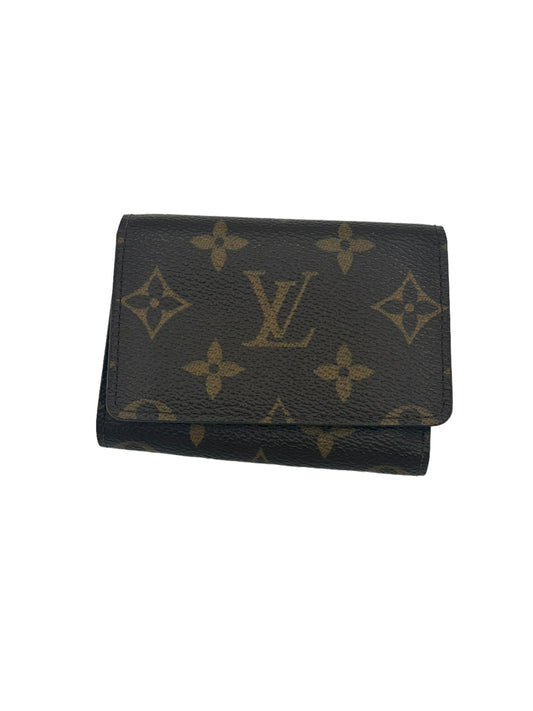 LOUIS VUITTON - Enveloppe Carte de Visite Monogram Business Card Holder