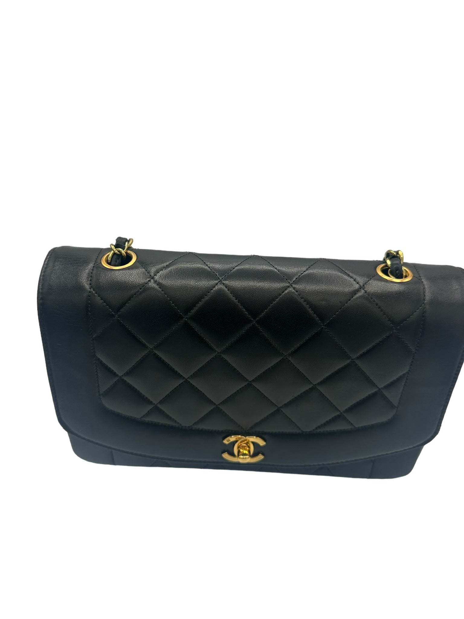 CHANEL - Bolso de hombro Diana Flap Matelasse